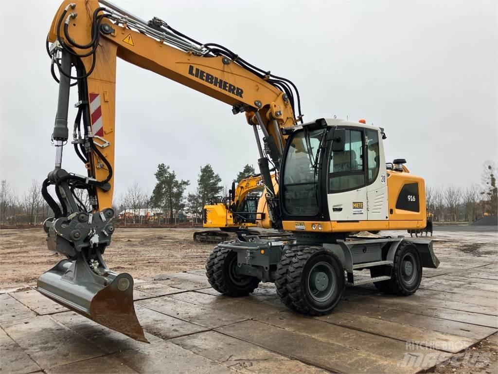Liebherr A916 Bagri na kolesih