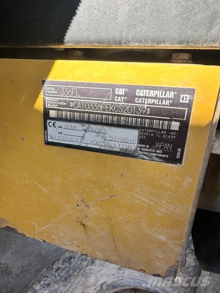 CAT 336 F L Bagri goseničarji