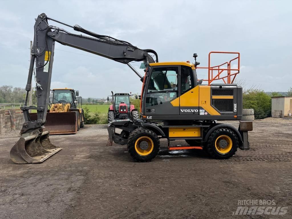 Volvo EW 160 E Bagri na kolesih