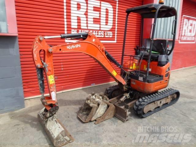 Kubota U 17-3 Mini bagri <7t