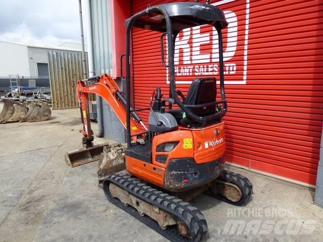 Kubota U 17-3 Mini bagri <7t