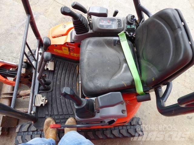 Kubota U 17-3 Mini bagri <7t