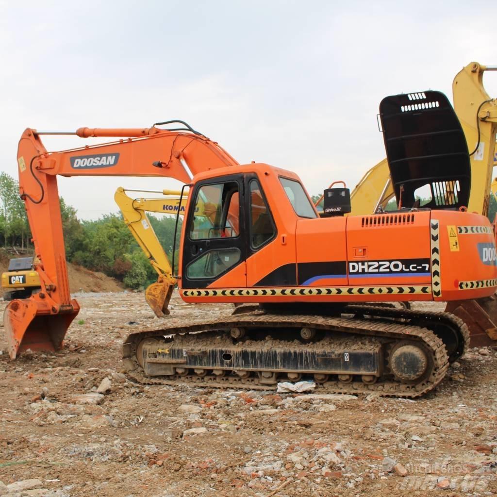Doosan 220 LC-7 Bagri goseničarji