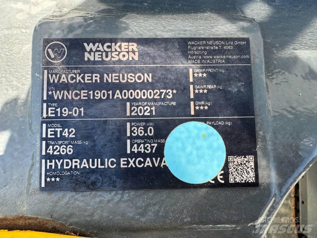 Wacker Neuson ET42 Bagri goseničarji