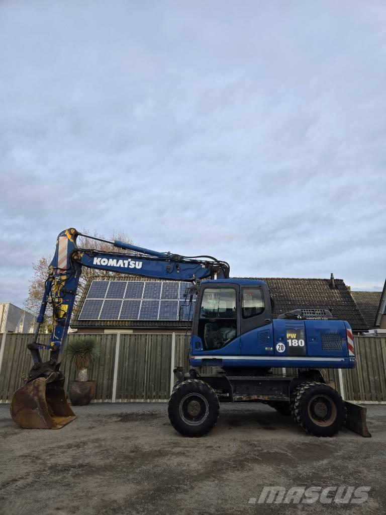 Komatsu PW 180-7EO Bagri na kolesih