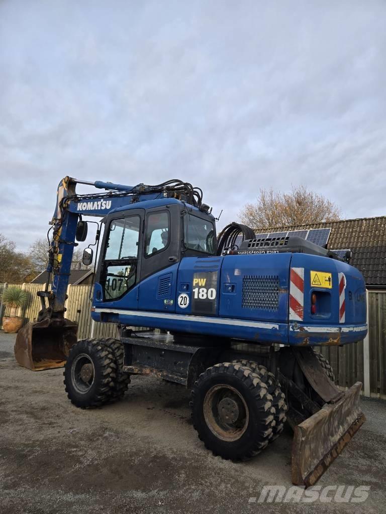 Komatsu PW 180-7EO Bagri na kolesih