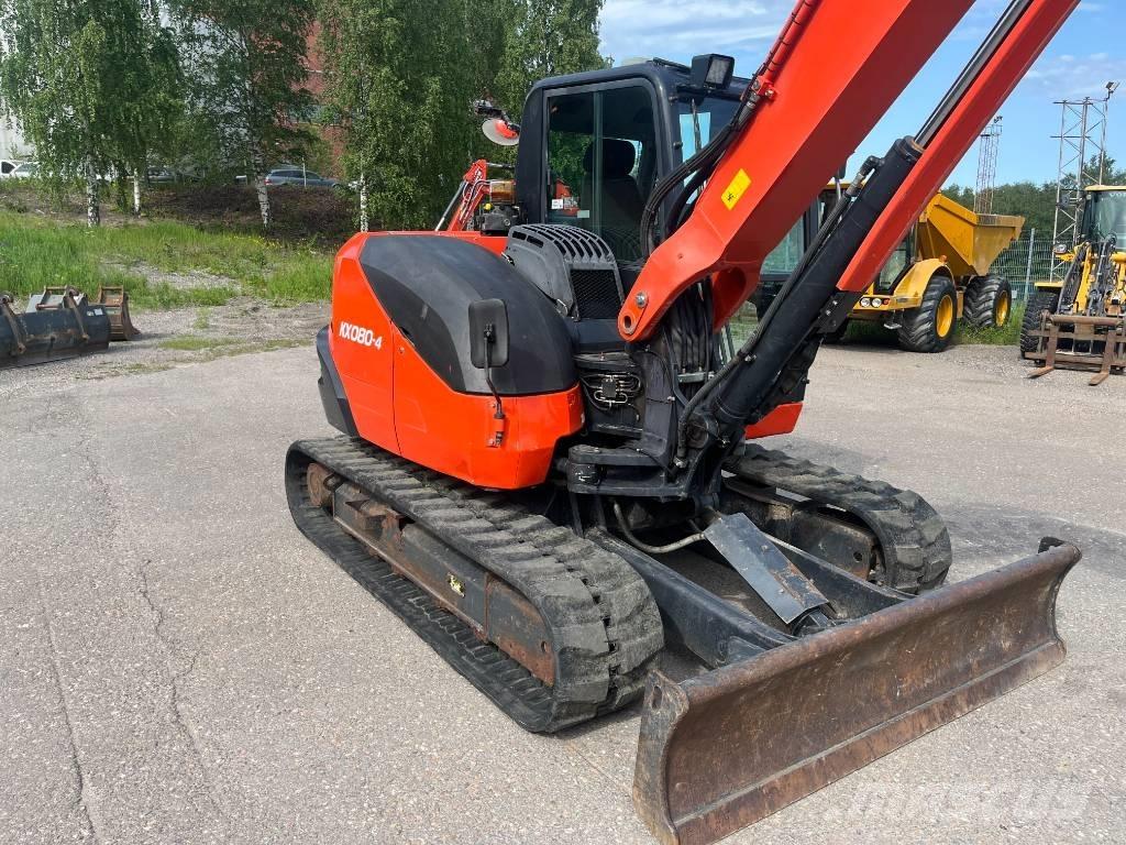 Kubota KX 080 Midi bagri 7t – 12t