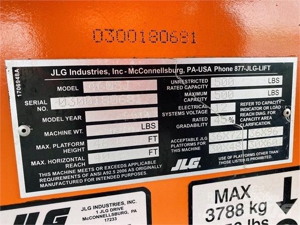 JLG 460 SJ Teleskopske dvižne ploščadi
