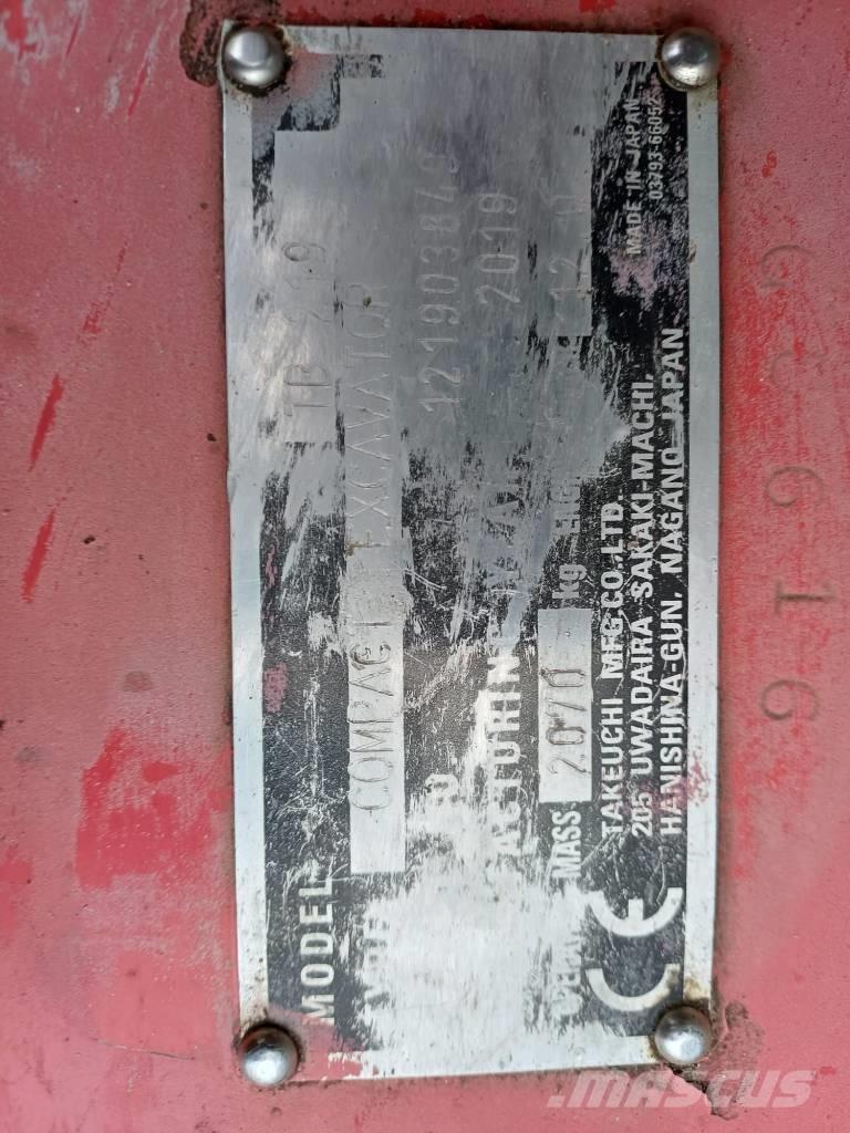 Takeuchi TB 219 Mini bagri <7t