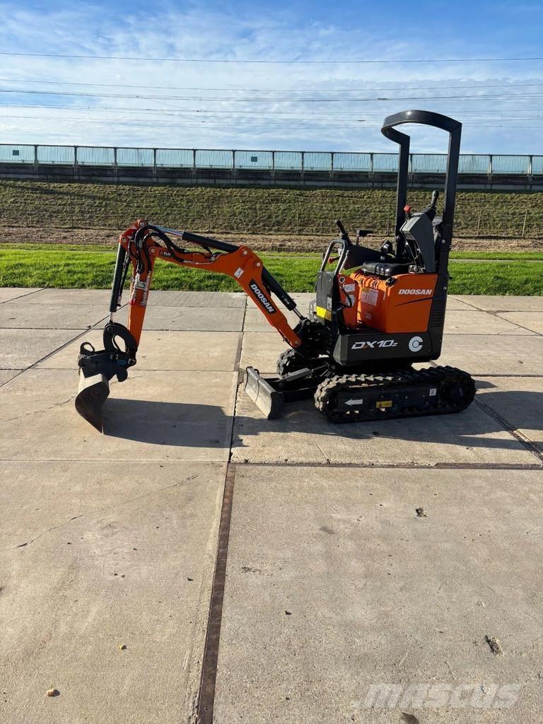 Doosan DX10Z Mini bagri <7t