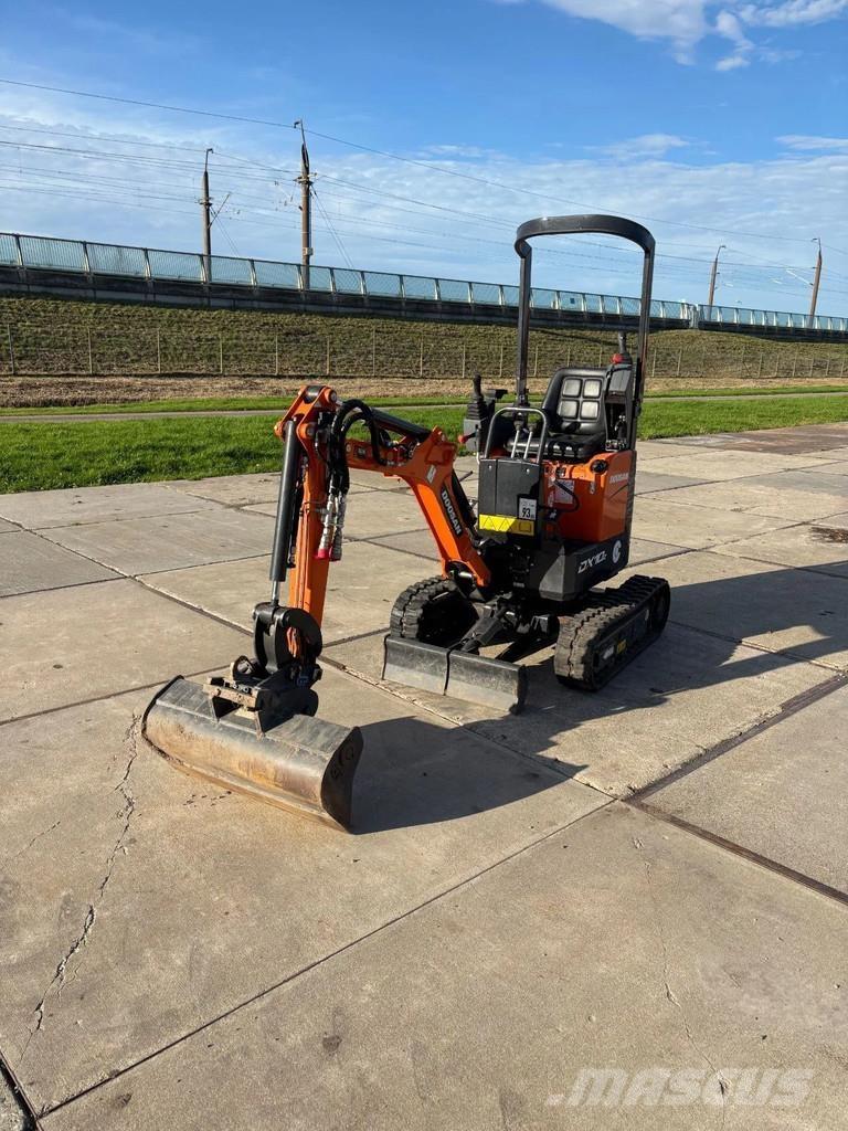 Doosan DX10Z Mini bagri <7t