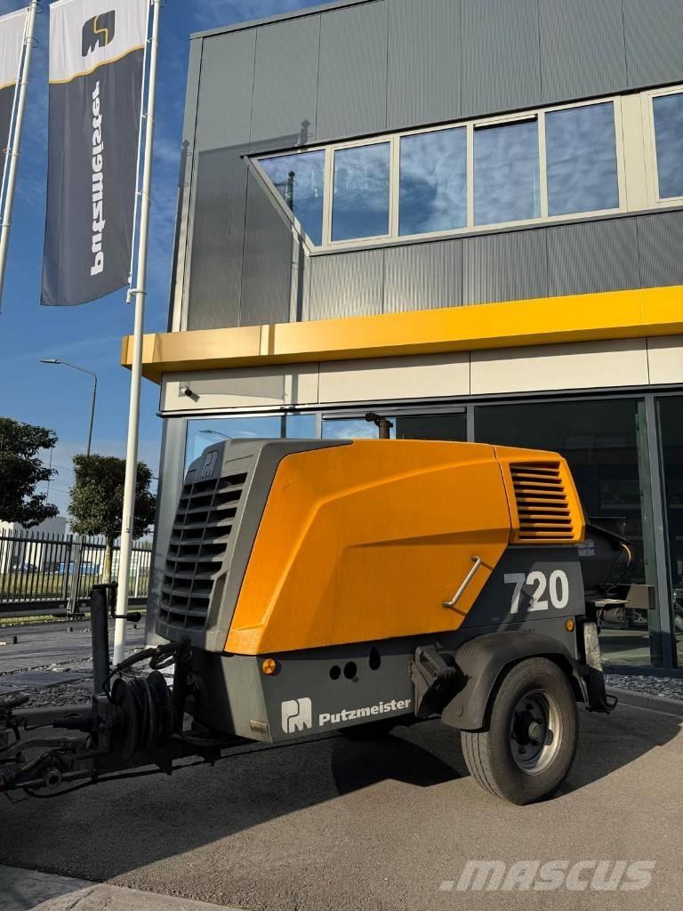 Putzmeister P 720 TD Kamionske črpalke za beton