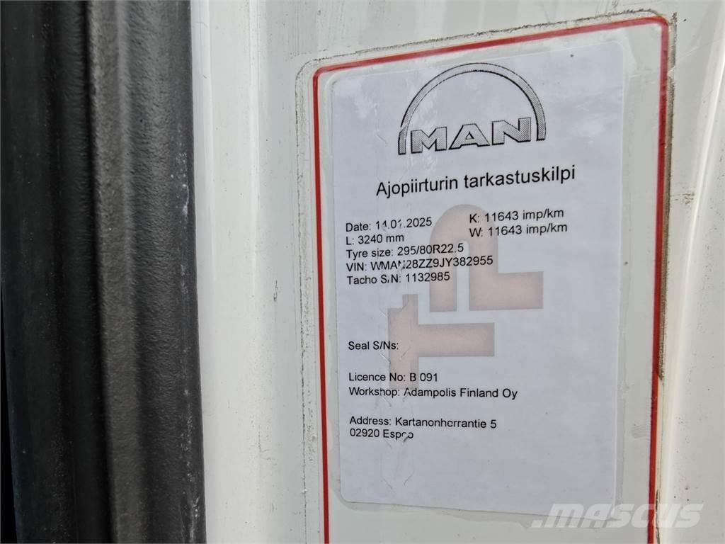 MAN TGM 18.290 Tovornjaki zabojniki