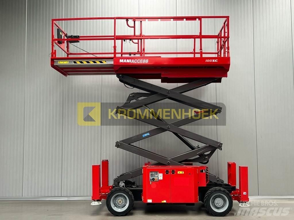 Manitou 100 SC Škarjaste dvižne ploščadi