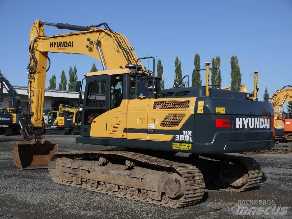 Hyundai HX 300 L Bagri goseničarji