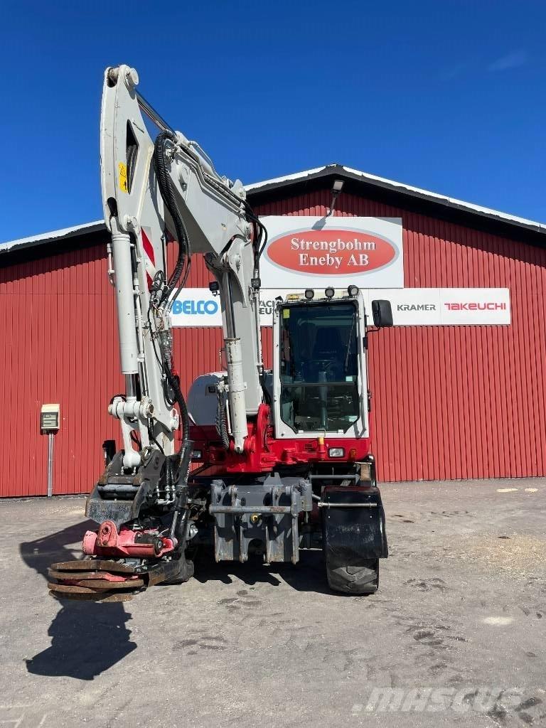 Takeuchi TB 295 W Bagri na kolesih