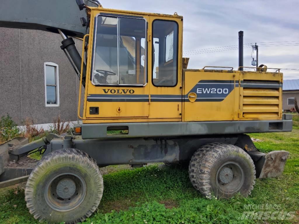 Volvo EW 200 Bagri na kolesih