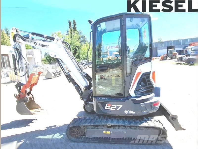 Bobcat E 27 Bagri goseničarji