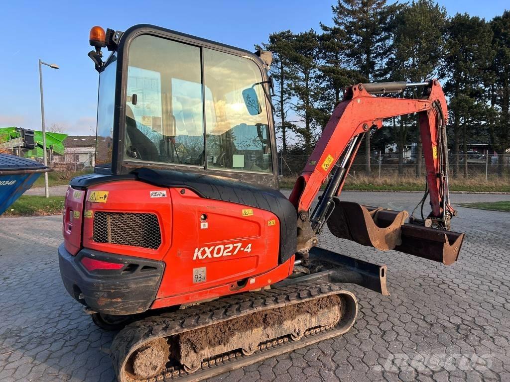 Kubota KX 027-4 Mini bagri <7t