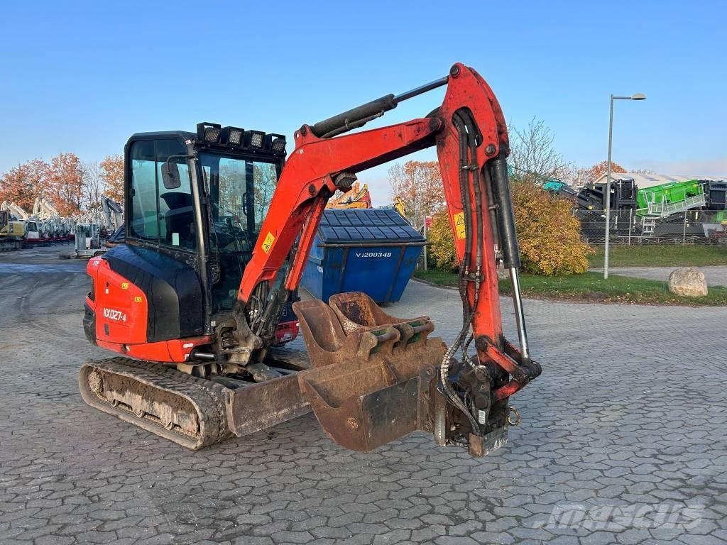 Kubota KX 027-4 Mini bagri <7t