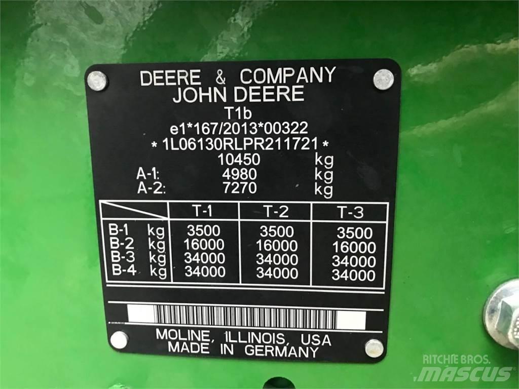 John Deere 6R 130 Traktorji