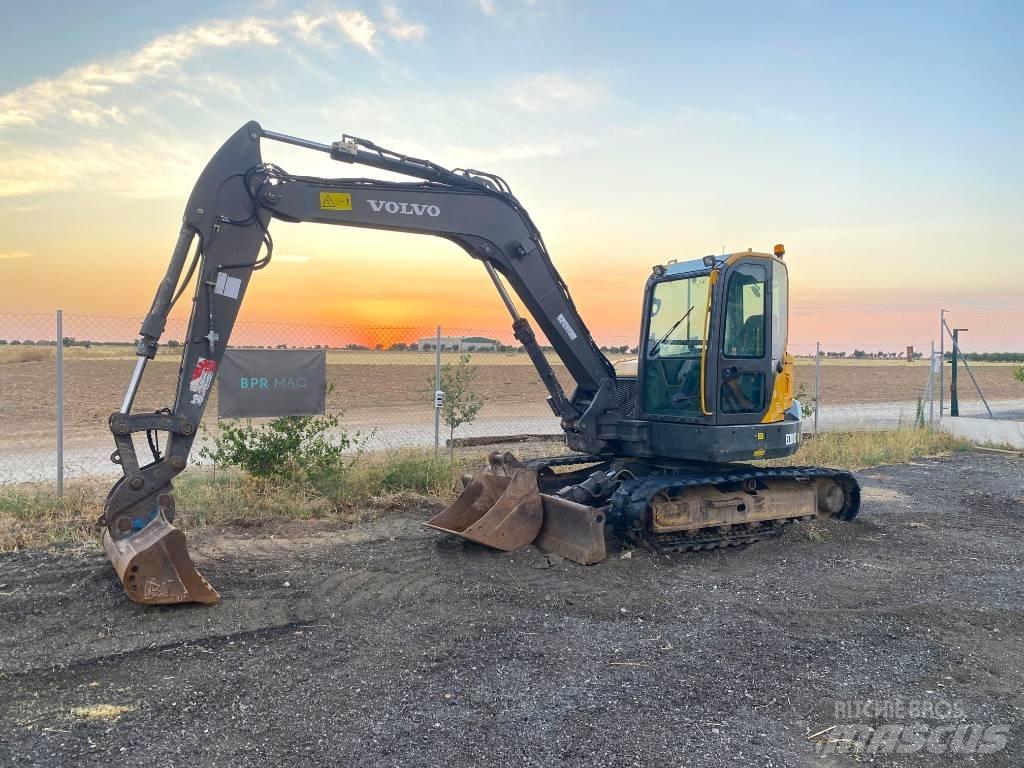 Volvo ECR 88 D Midi bagri 7t – 12t