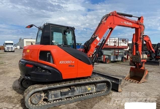 Kubota KX080-4S2 Bagri goseničarji