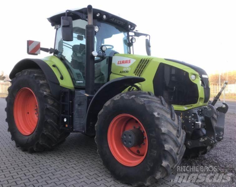 CLAAS AXION 870 Traktorji