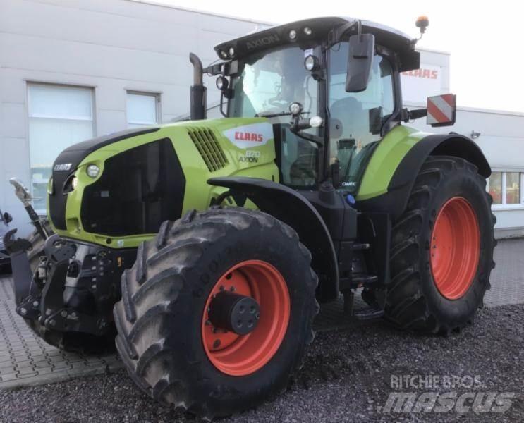 CLAAS AXION 870 Traktorji