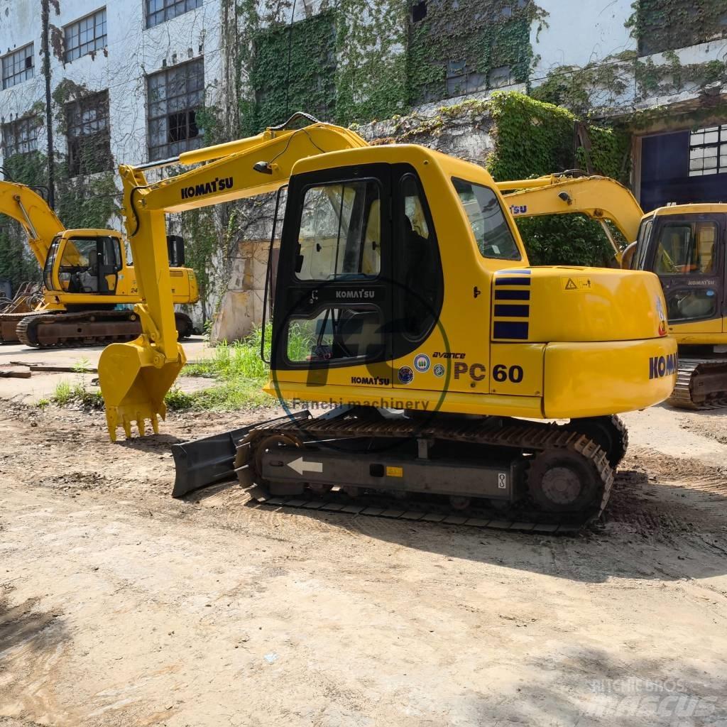 Komatsu PC 60 Mini bagri <7t