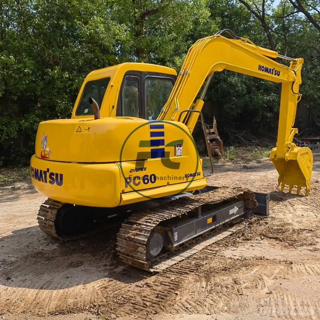 Komatsu PC 60 Mini bagri <7t