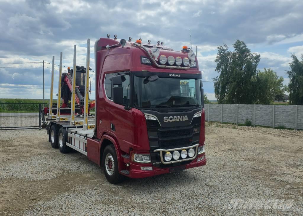 Scania R 650 Tovornjaki za hlode