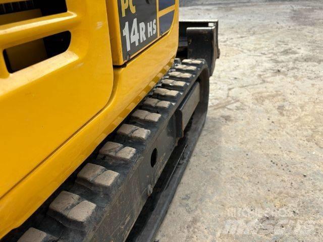 Komatsu PC 14 R-3HS Mini bagri <7t