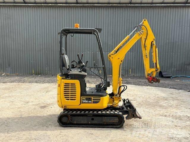 Komatsu PC 14 R-3HS Mini bagri <7t