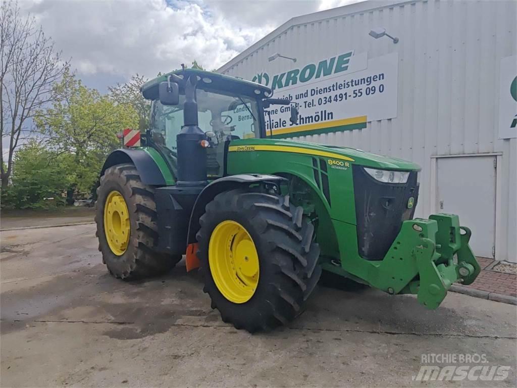 John Deere 8400R Traktorji