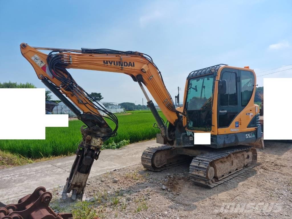 Hyundai Robex 55 Mini bagri <7t