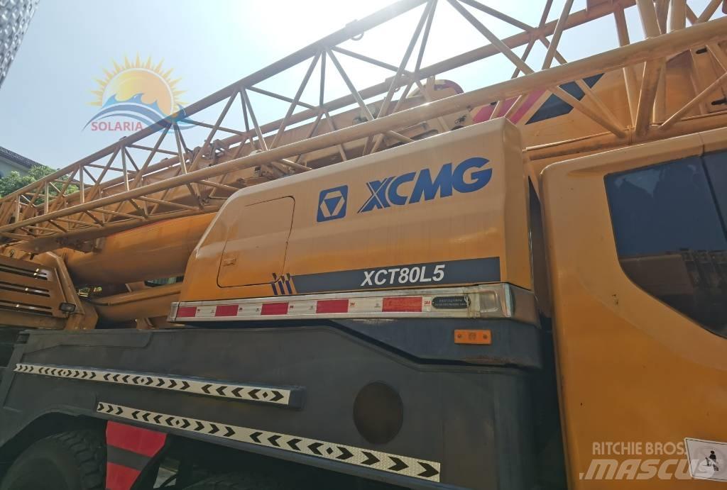XCMG XCT80L5 Rabljeni žerjavi za vsak teren