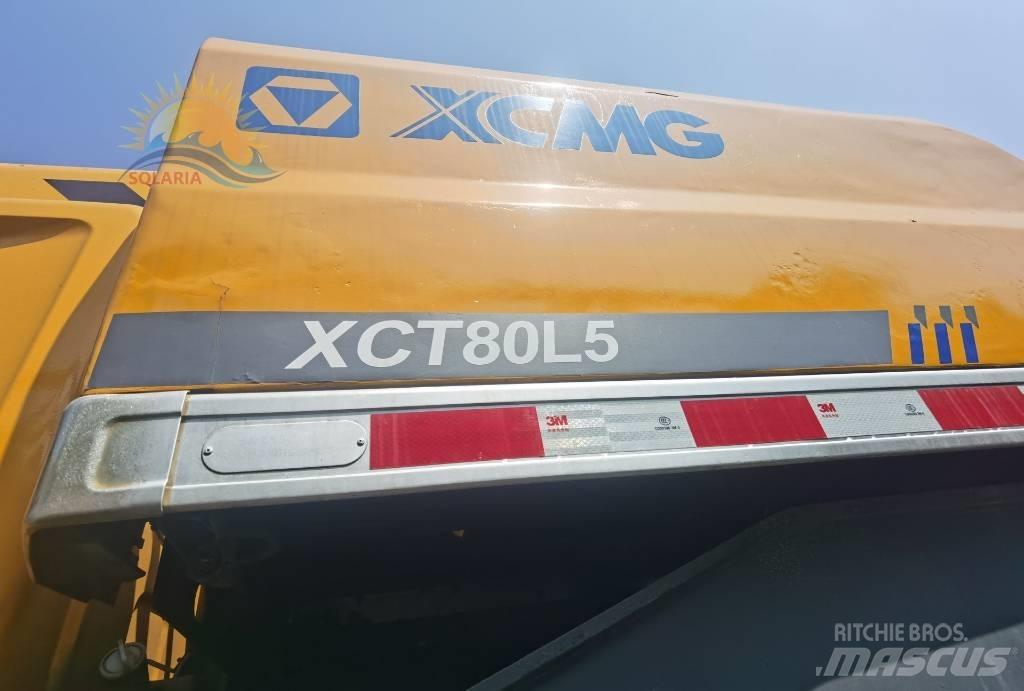 XCMG XCT80L5 Rabljeni žerjavi za vsak teren