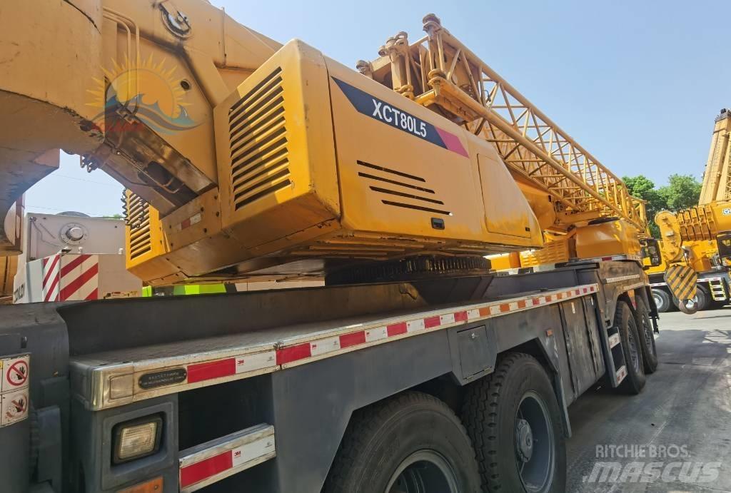 XCMG XCT80L5 Rabljeni žerjavi za vsak teren