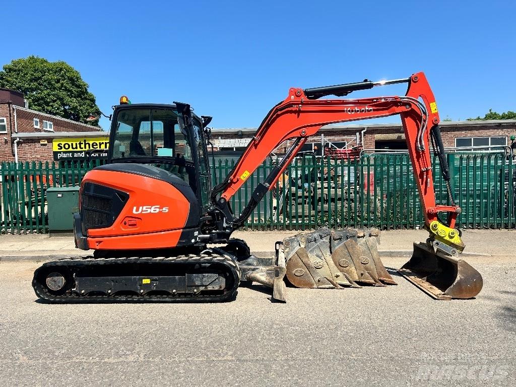 Kubota U 56-5 Mini bagri <7t