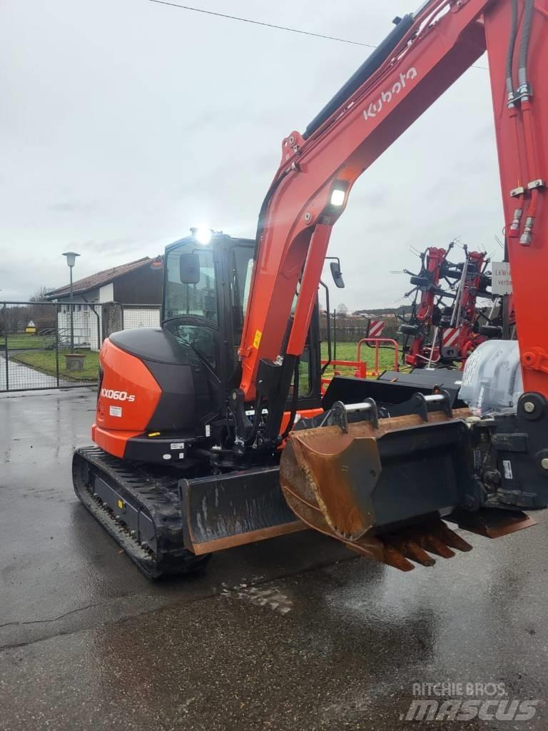 Kubota KX060-5 Mini bagri <7t