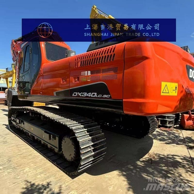 Doosan DX 340 Bagri goseničarji