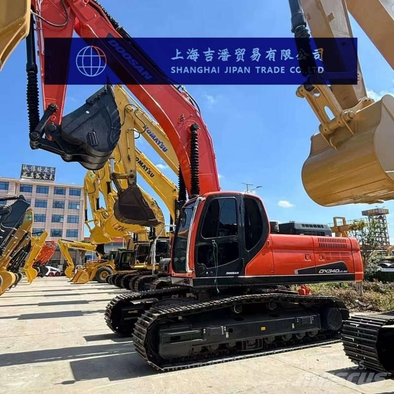 Doosan DX 340 Bagri goseničarji