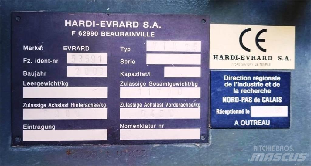 Hardi Alpha 2500i Samohodne škropilnice
