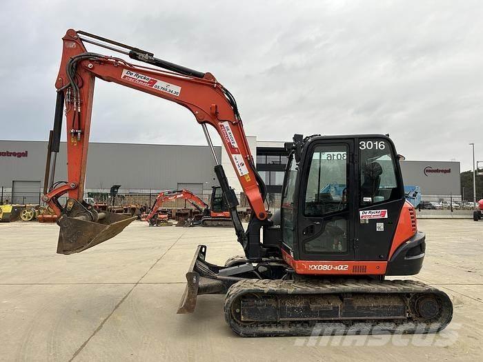 Kubota KX080-4A2 Midi bagri 7t – 12t