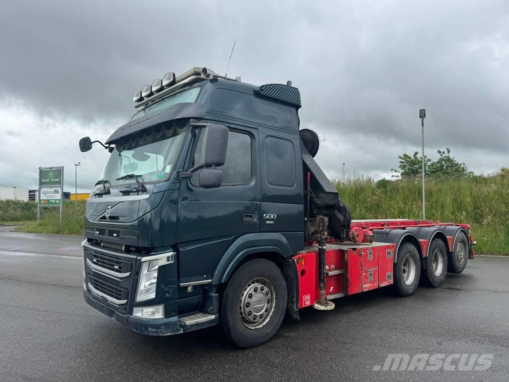 Volvo FM 500 Razstavljivi tovornjaki z žičnimi dvigali