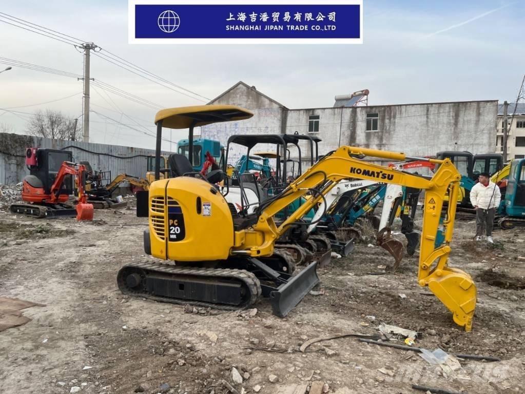 Komatsu PC 20 MR Mini bagri <7t