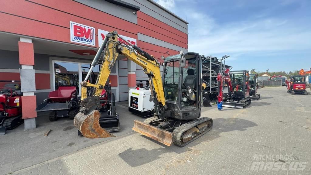 Yanmar Vio 25 Mini bagri <7t