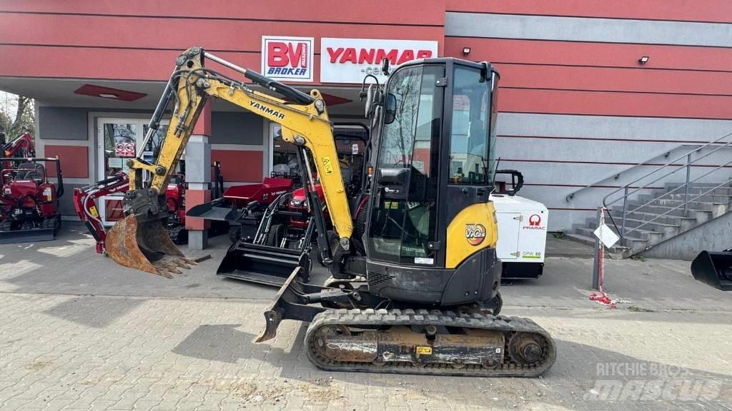 Yanmar Vio 25 Mini bagri <7t