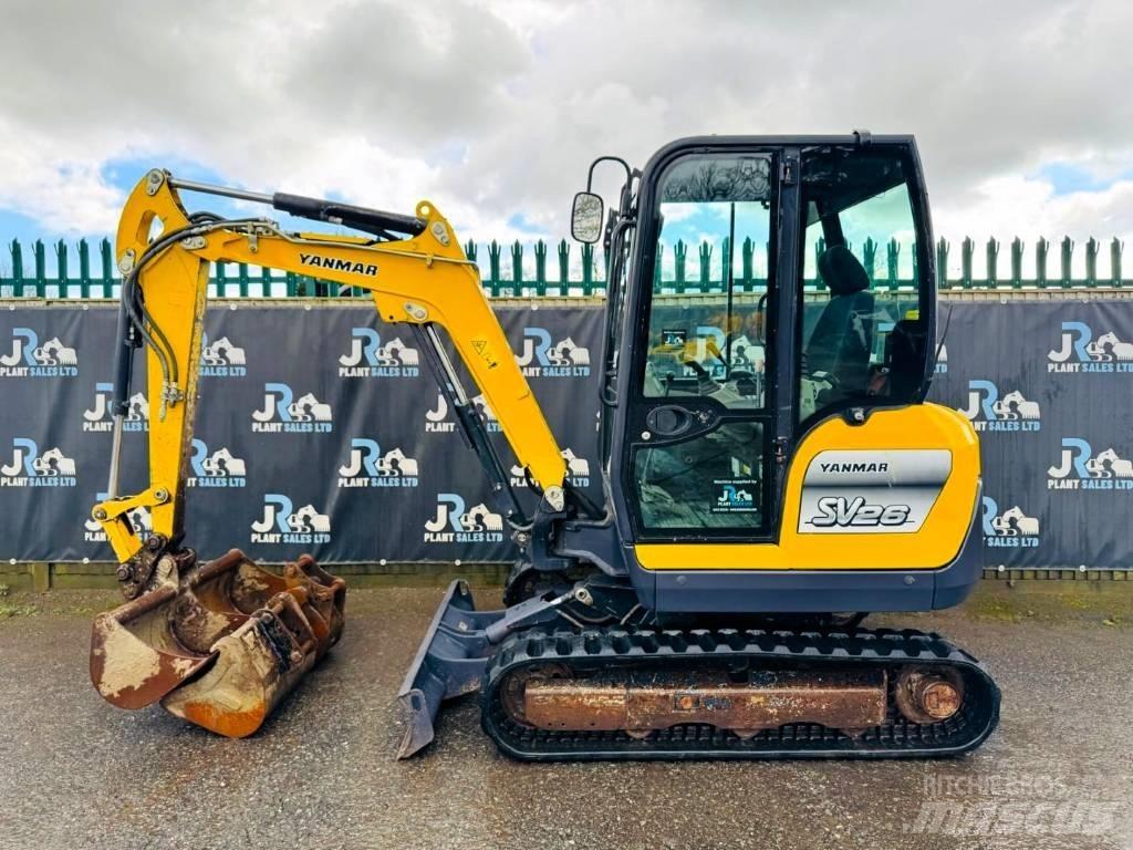 Yanmar SV 26 Mini bagri <7t